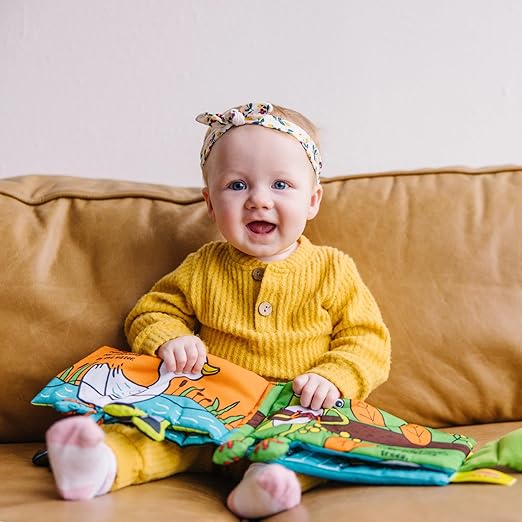 Soft Activity Baby Book - Whose Feet?