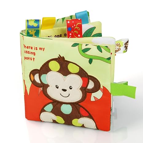 Baby Soft Cloth Book for 0-3 Year Old