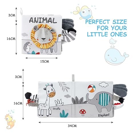 A 3D Touch Feel High Contrast Baby Books