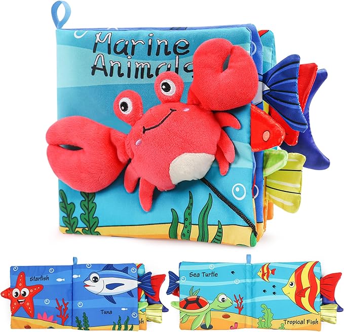 Touch and Feel Crinkle Cloth Book