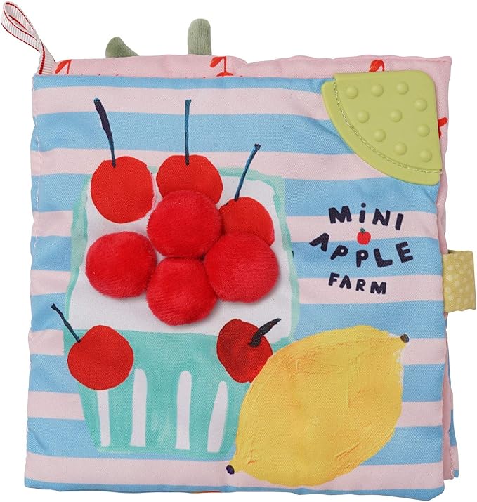 Mini-Apple Farm Soft Activity Crinkle Book for Baby