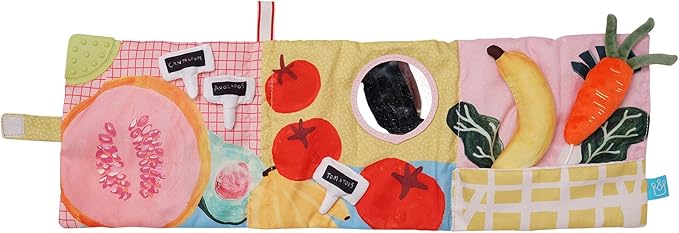 Mini-Apple Farm Soft Activity Crinkle Book for Baby