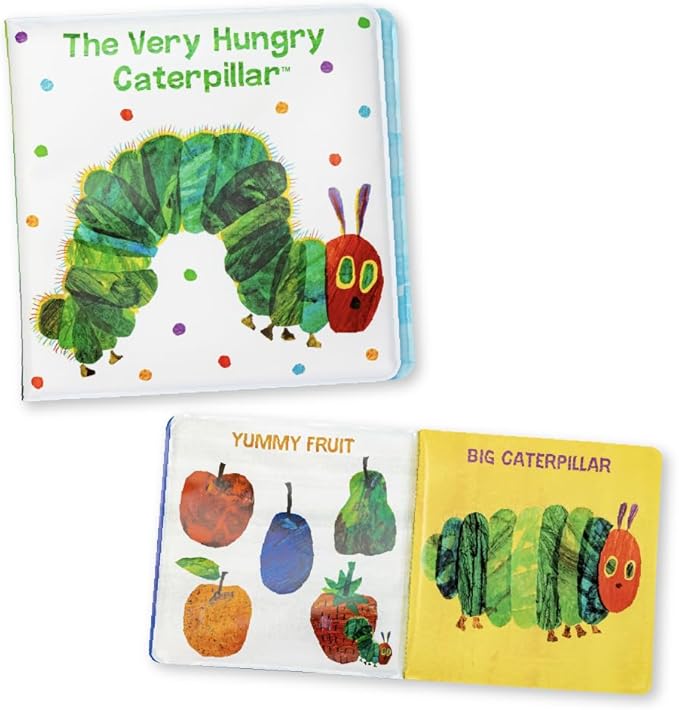Hungry Caterpillar 6 Inch Vinyl Bath Book