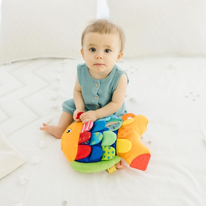 Soft Fabric Tag Toy For Babies