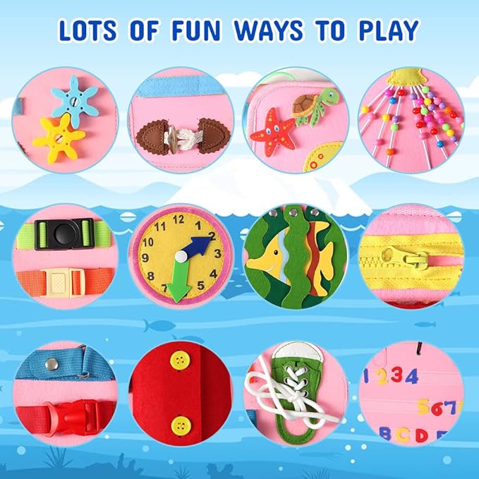 Soft Activity Books for Babies