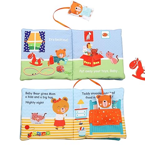 Teddy Bear Soft Baby Book
