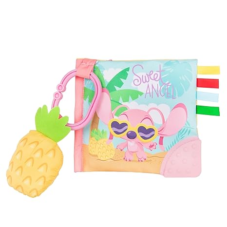 Fun Pink Stitch On-The-Go Soft Book