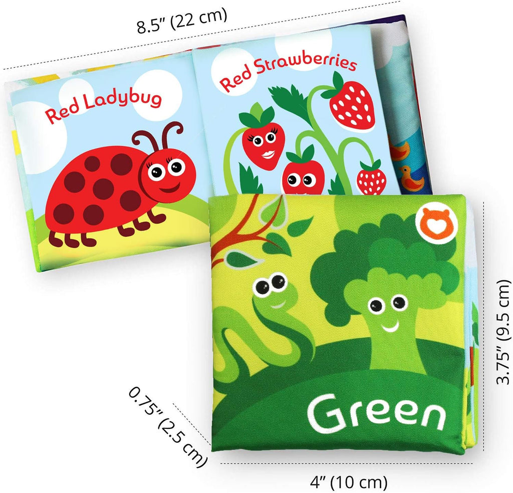 Cloth Books for Babies (Set of 9) - Color Recognition Series