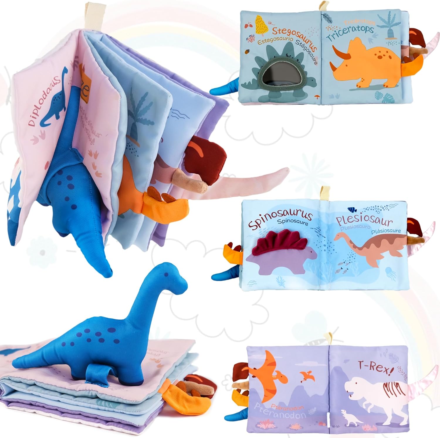 Baby Books Toys 0-6-12 Months