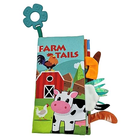 Soft CrinkleInfant UnbreakableToddler Baby Books for 0-6 Months