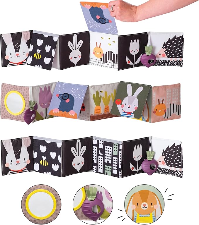 Soft Cloth Newborn Book