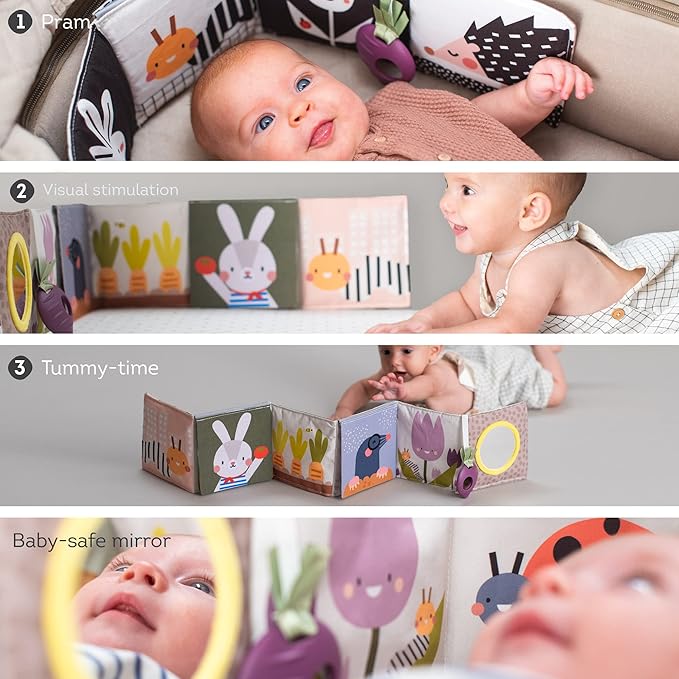 Soft Cloth Newborn Book